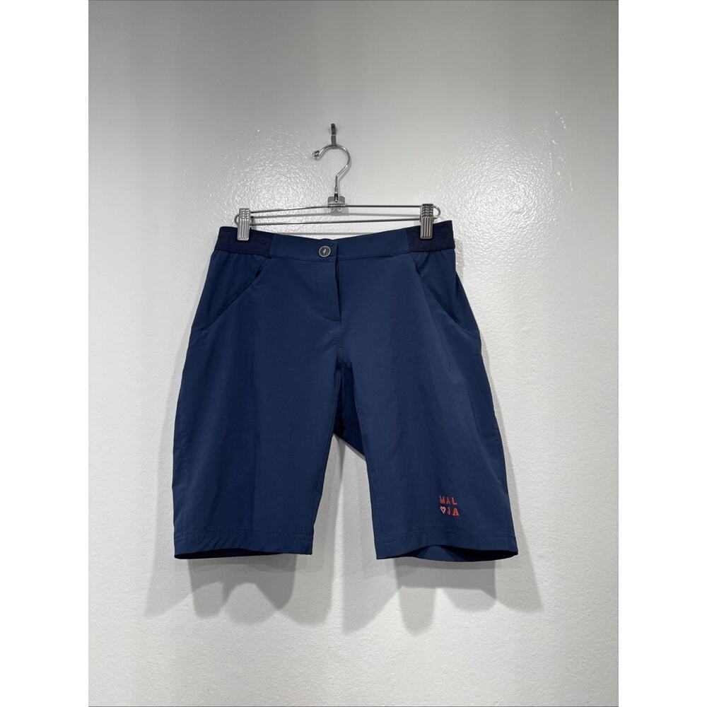 Maloja Shorts Blue Shorts Women's Size XS‎ Active Cycling Biking READ